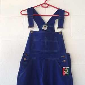 NWT Cross Colors Men’s Small Denim Overalls